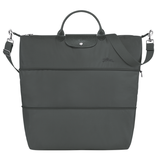 Le Pliage Green Travel bag expandable, Graphite