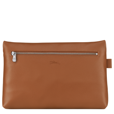 Le Foulonn&eacute; Toiletry case, Caramel
