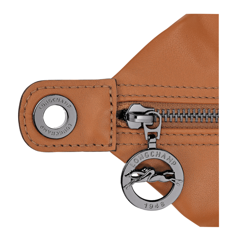 Le Pliage Xtra M Hobo bag , Cashew - Leather  - View 5 of  5
