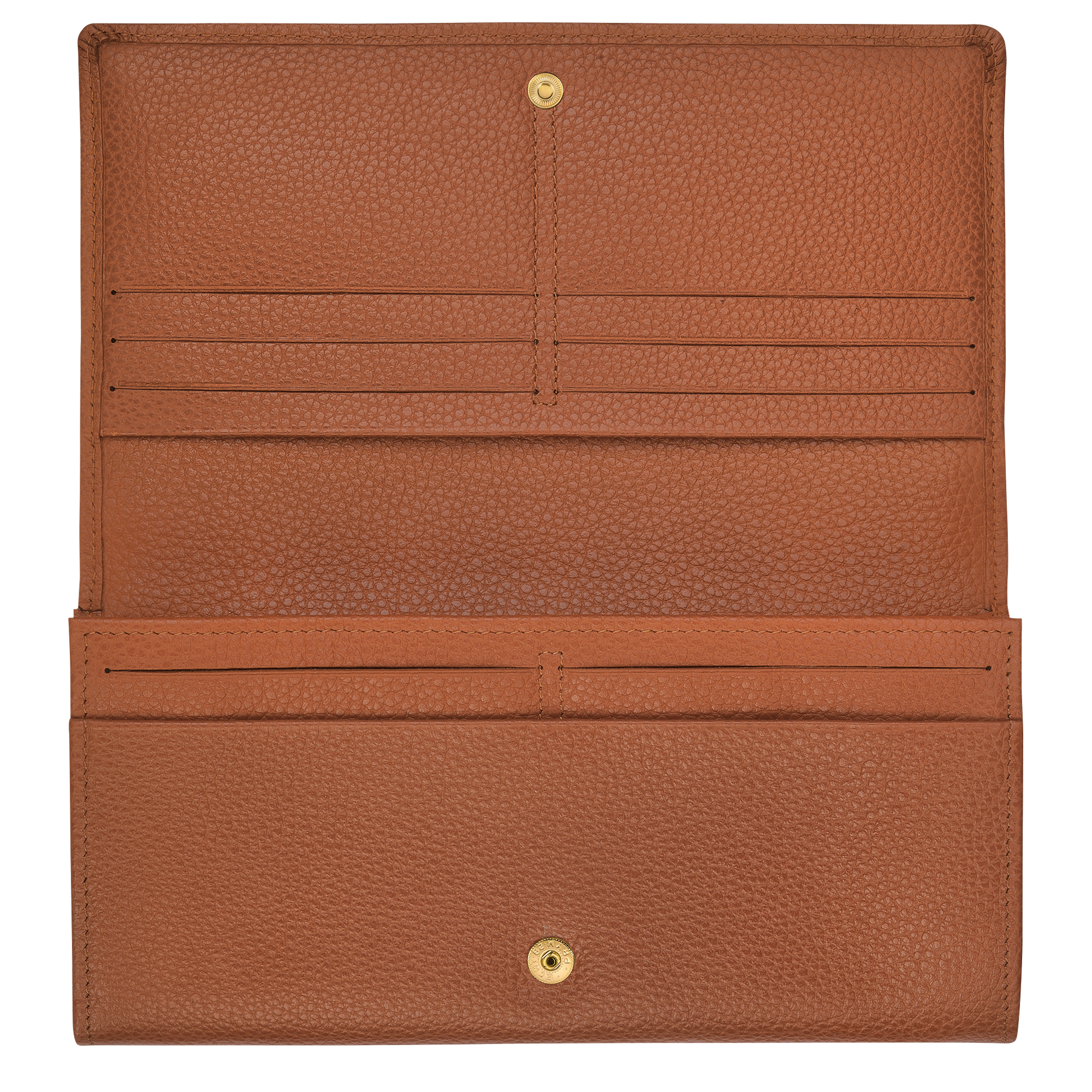 LONGCHAMP Le Foulonné Leather Continental Wallet