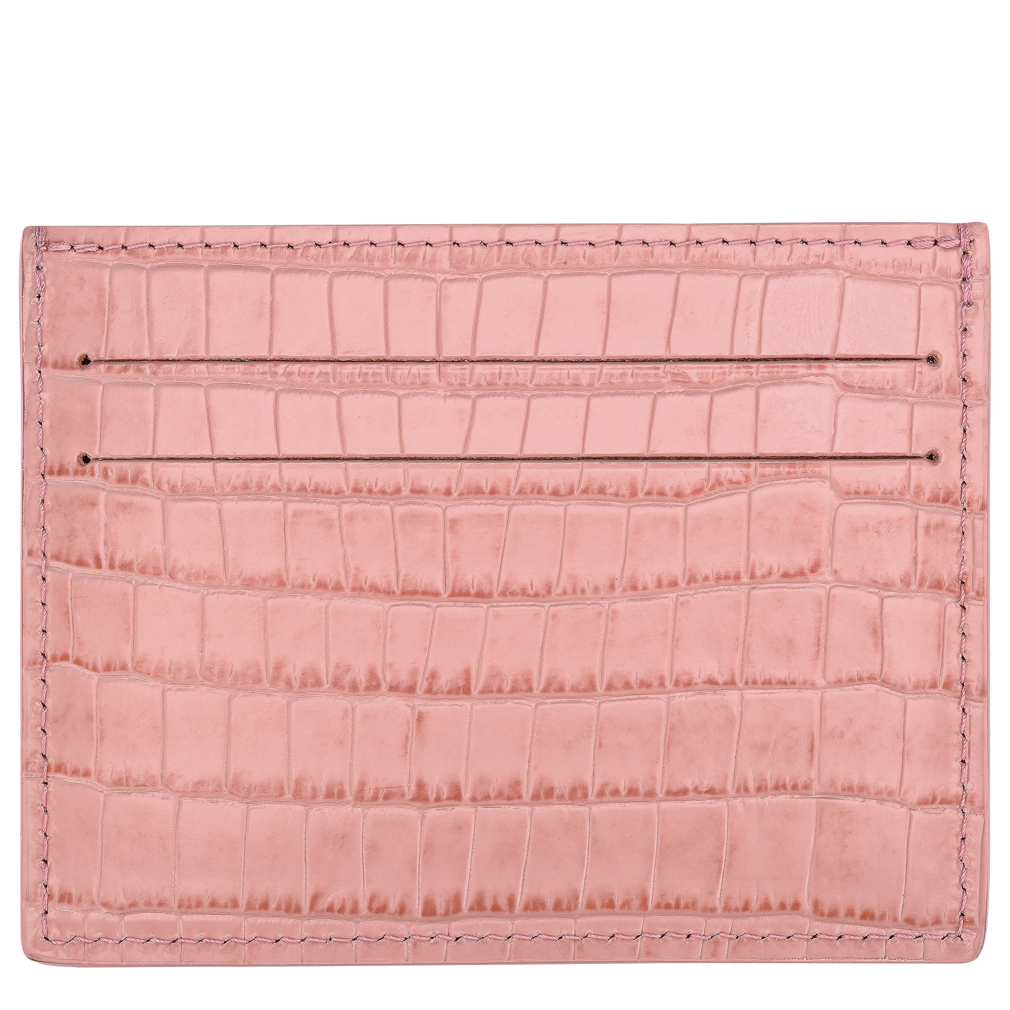 Longchamp Pocket Porta Carte,  T&egrave; rosa