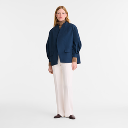 Kimono jacket , Navy - Technical taffeta
