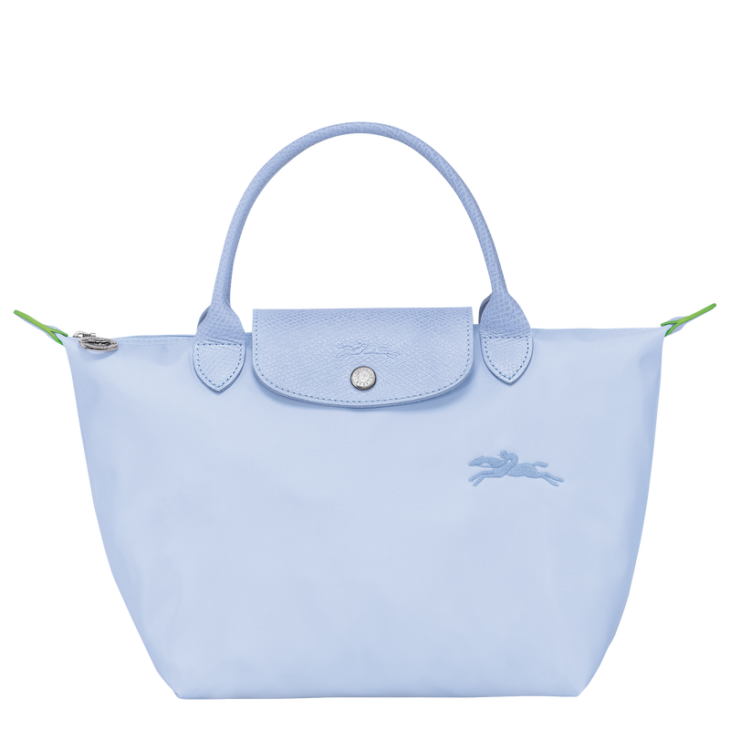 Sac à main S Le Pliage Green , Toile recyclée - Ciel  - Vue 1 de 6