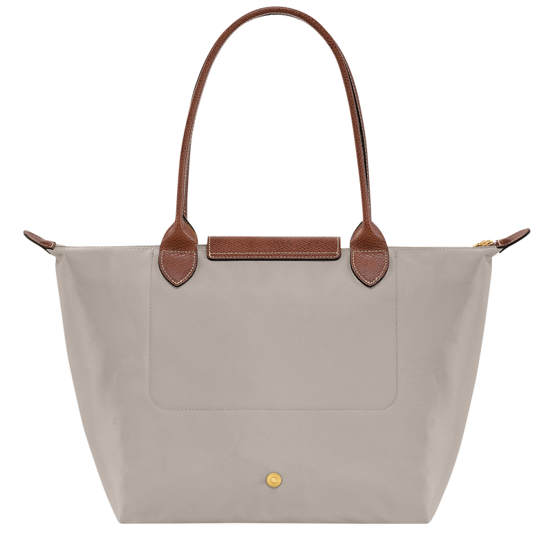 Le Pliage Original M Tote bag , Pebble - Recycled canvas  - View 3 of  6
