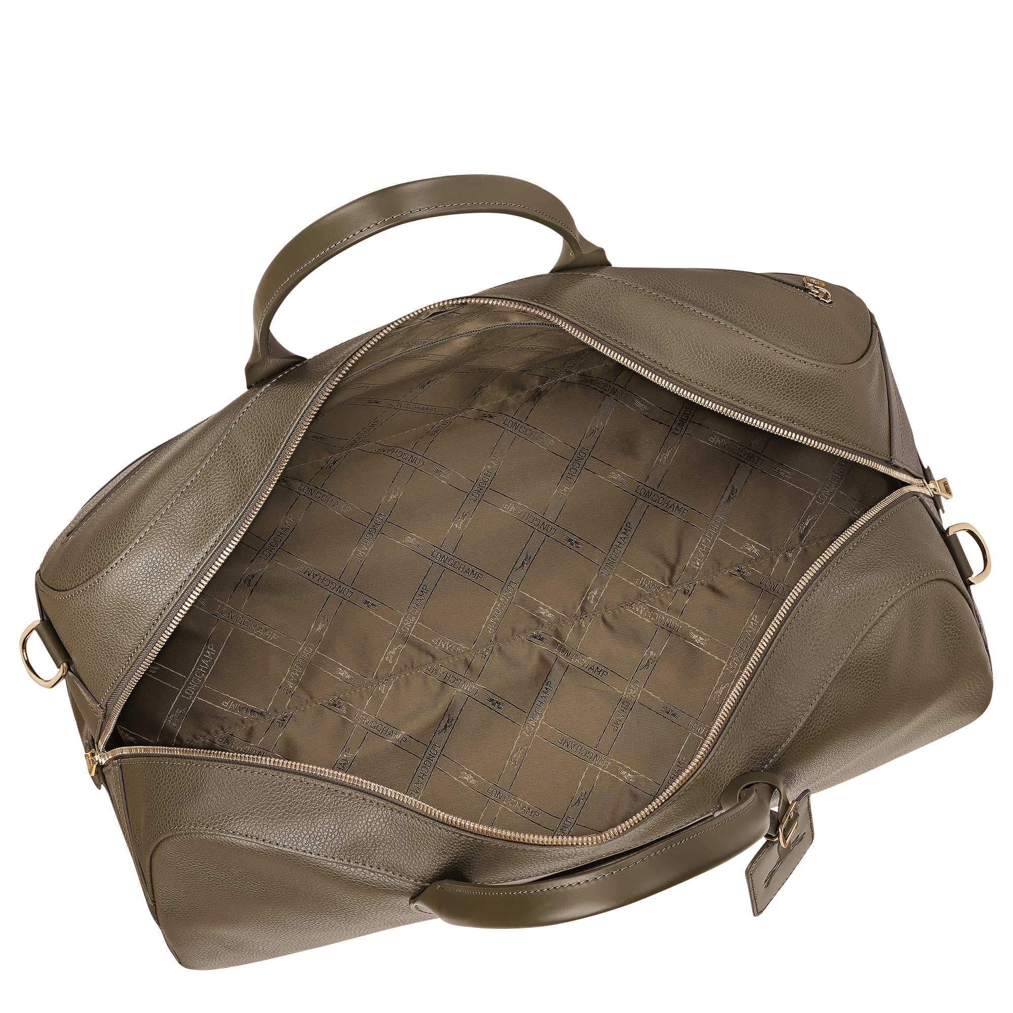 Le Foulonn&eacute; Travel bag L, Caper