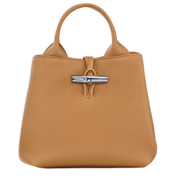 Le Roseau S Handbag , Walnut - Leather
