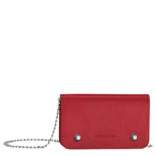Pochette chaînette, 608 Vermillon Pochette chaînette, 608 Vermillon, hi-res