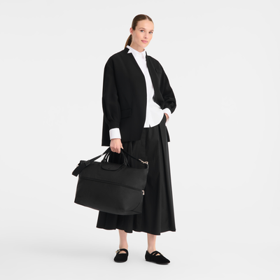 Le Pliage One Erweiterbare Reisetasche S, Schwarz