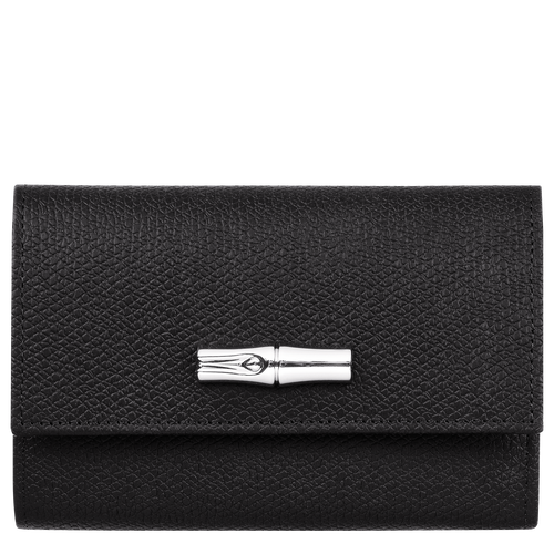 Portefeuille compact Roseau Noir (L3253HPN001) | Longchamp FR Portefeuille compact Roseau Noir (L3253HPN001) | Longchamp FR