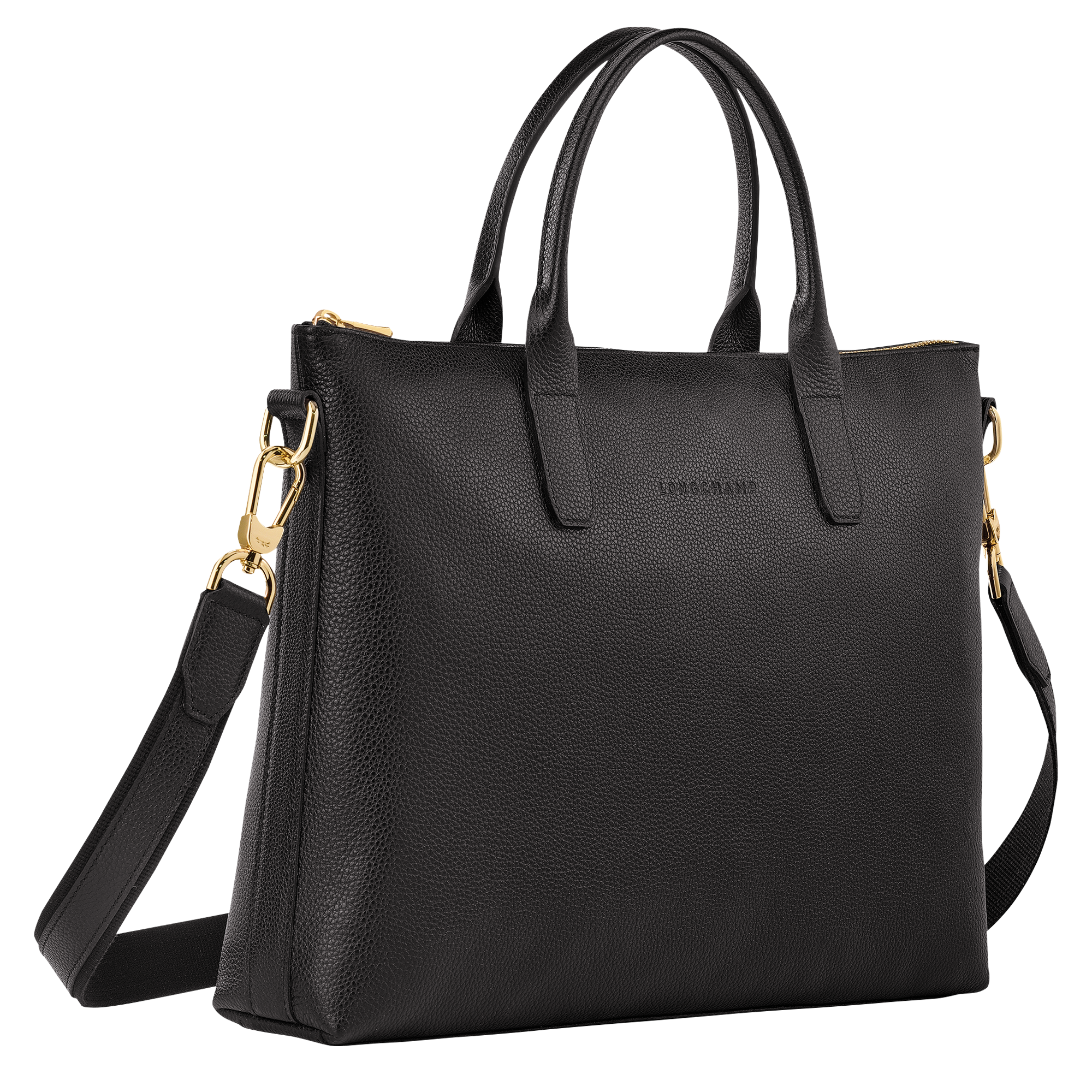 Le Foulonn&eacute; Briefcase S, Black