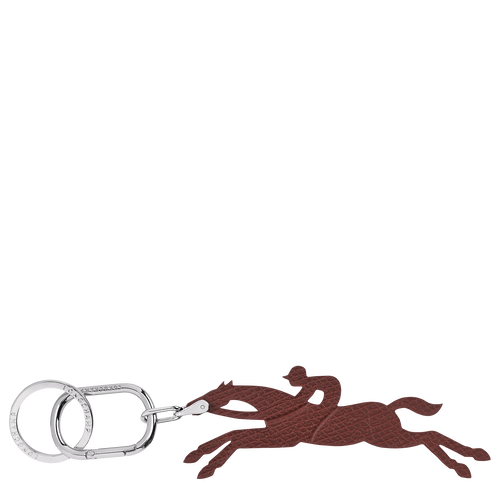 Le Pliage Green Horse Key rings, Red