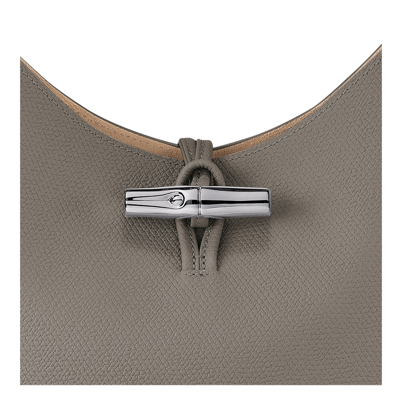 Roseau M Hobo bag , Turtledove - Leather  - View 6 of  6