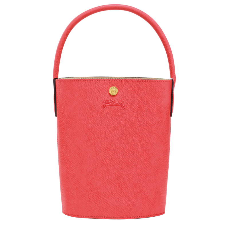 Épure S Bucket bag , Strawberry - Leather  - View 1 of  6