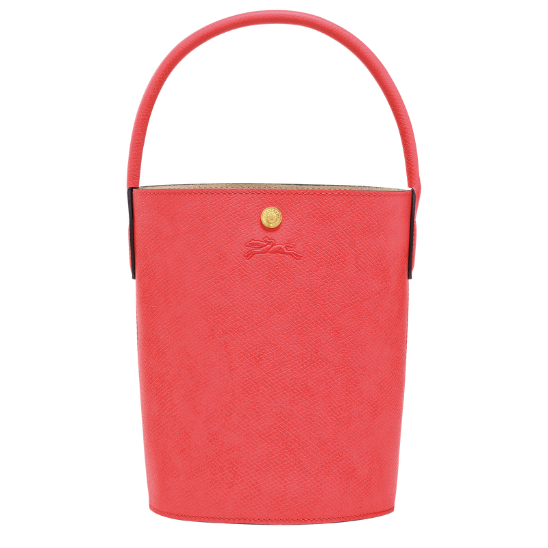 Épure S Bucket bag , Strawberry - Leather  - View 1 of  6
