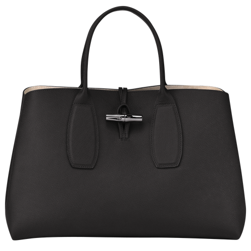 Bolso con asa superior L, Negro - View 1 of 5 Bolso con asa superior L, Negro, hi-res - View 1 of 5