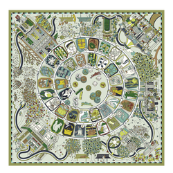 Silk scarf 90