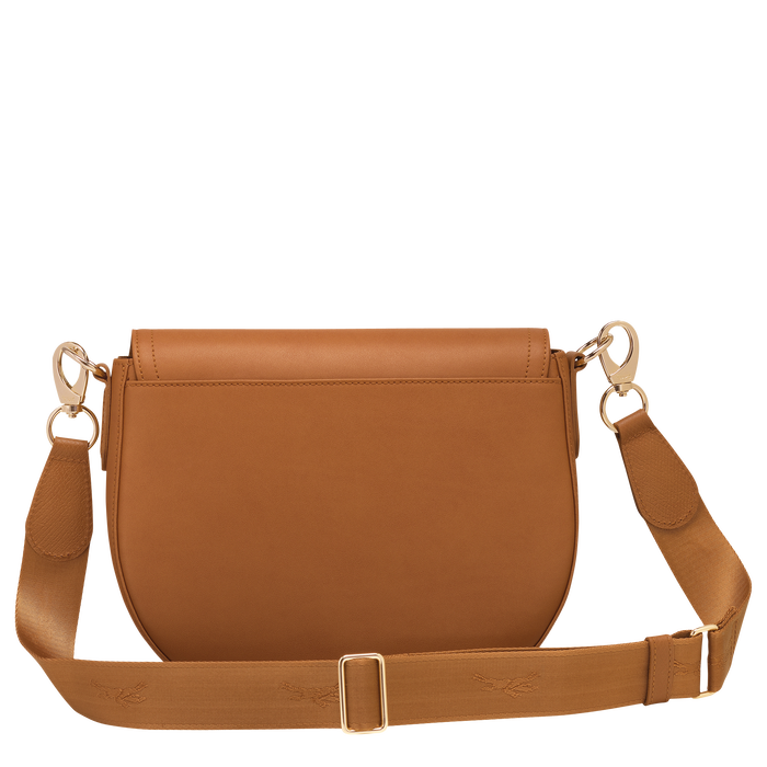 Crossbody bag M Cavalcade Natural (L1396HNA016) | Longchamp PT Crossbody bag M Cavalcade Natural (L1396HNA016) | Longchamp PT