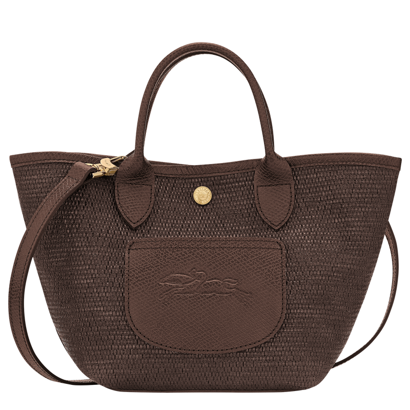 Le Pliage Collection XS Basket bag , Mocha - Canvas  - View 1 of  3