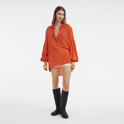 HERBST-WINTER-KOLLEKTION 2023 Bluse, Orange