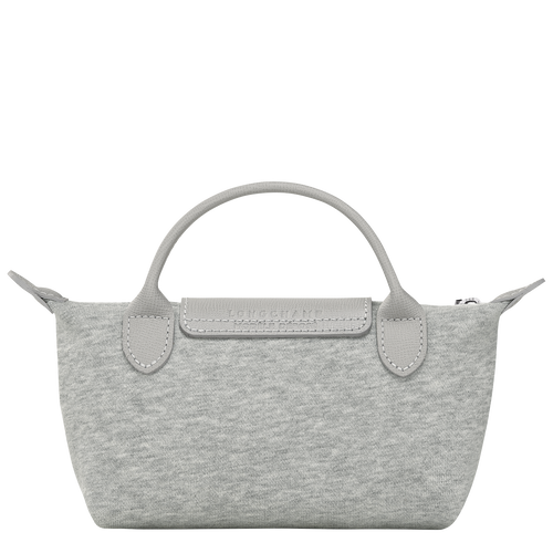 Le Pliage Collection Pouch , Grey - Canvas - View 4 of  6