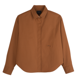 Shirt , Cashew - Popelin