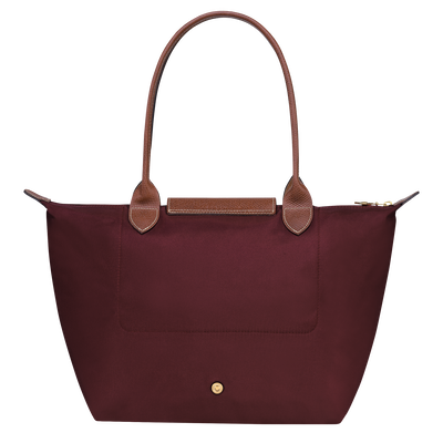 Le Pliage Original M Tote bag Burgundy Recycled canvas Longchamp US