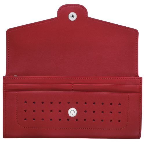 Portefeuille met klep, 209 Granaatrood Portefeuille met klep, 209 Granaatrood, hi-res