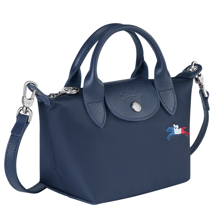 11244 LONGCHAMP Le Pliage Tres Paris XS Top Handle NAVY |