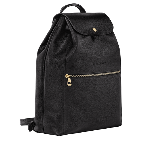 Le Foulonné Backpack, Black