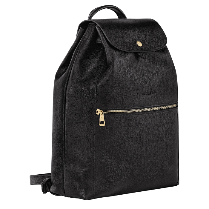 Le Foulonné Backpack, Black