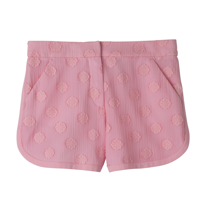 短褲 , 粉紅色 - 帆布  - 查看 1 4