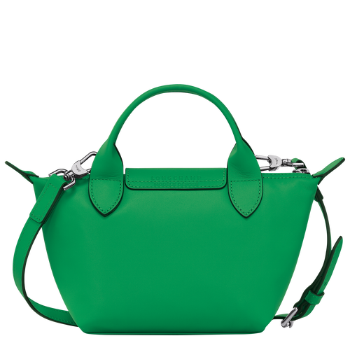 Sac à main XS Longchamp x Robert Indiana , Cuir - Vert - Vue 4 de 5