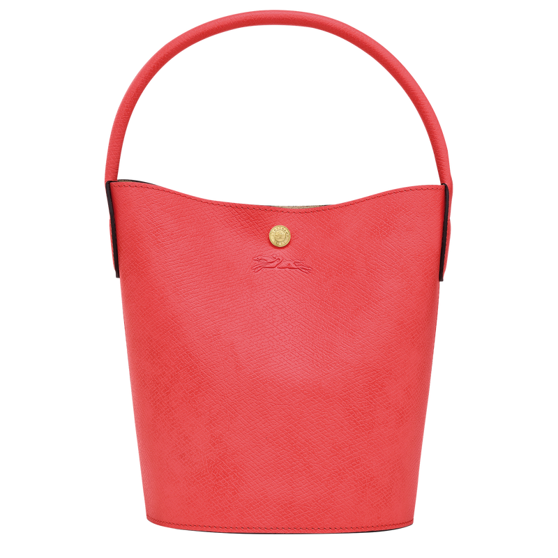 Épure S Bucket bag , Strawberry - Leather  - View 5 of  6