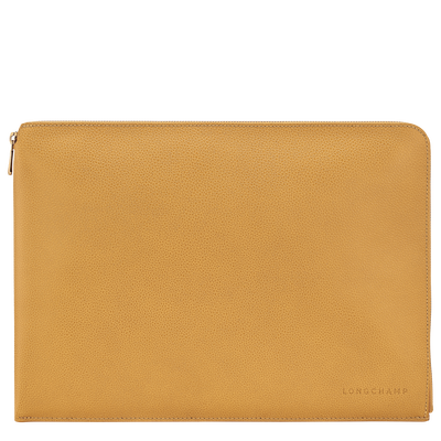 Pochette ordinateur Le Foulonné , Cuir - Muscade