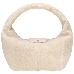Le Pliage Xtra L Hobo bag , Ecru - Leather