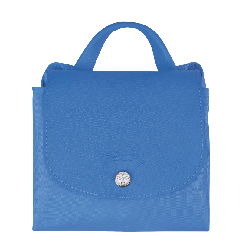 Le Pliage Green M Backpack , Cornflower - Recycled canvas  - View 5 of 5