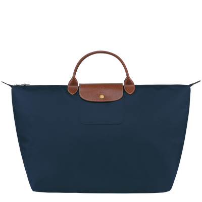 Le Pliage Original Bolsa de viaje L , Lona reciclada - Azul Marino