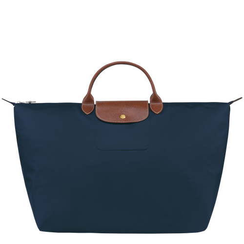 Le Pliage Original S Travel bag , Navy - Recycled canvas - View 1 of  6