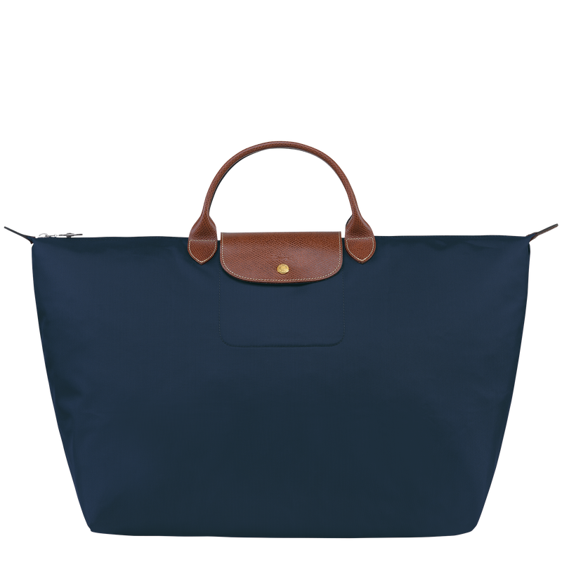 Le Pliage Original S Travel bag , Navy - Recycled canvas  - View 1 of  6