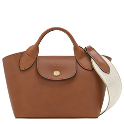 Épure XS Tote bag , Cognac - Leather