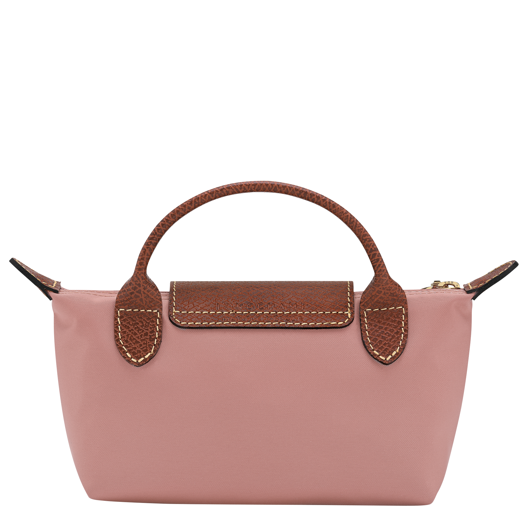 Le Pliage Original Pochette con manico,  T&egrave; rosa