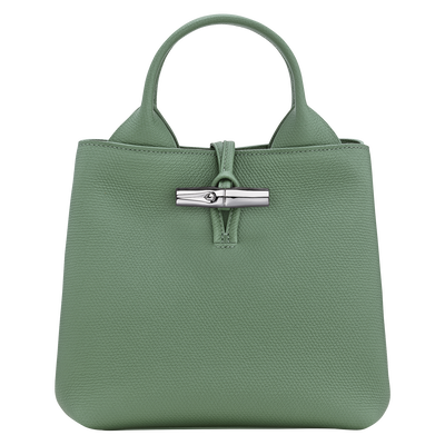 Le Roseau S Handbag , Oregano - Leather