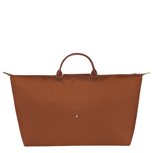 Le Pliage Green M Travel bag , Cognac - Recycled canvas - View 4 of  6