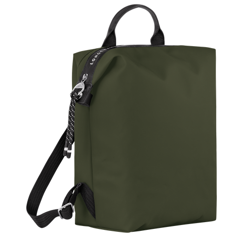 Rucksack L Le Pliage Energy , Recyceltes Canvas - Khaki - Ansicht 3 von 5