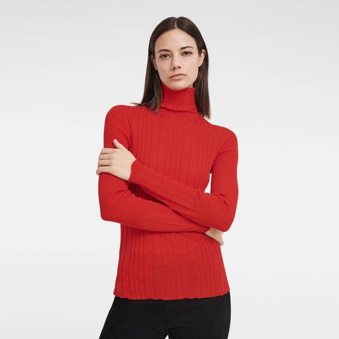 Herfst-/Wintercollectie 2022 Sweater, Red Kiss