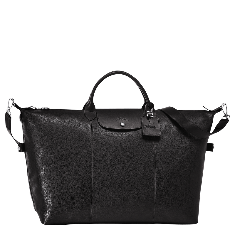 Le Foulonné M Travel bag , Black - Leather  - View 1 of  3
