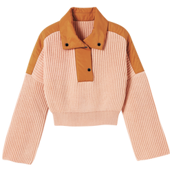 Mesh and Nylon sweater