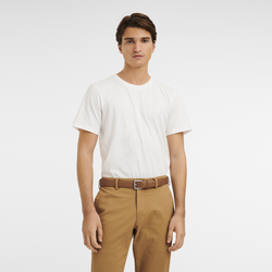 Herrengürtel Le Foulonné , Leder - Caramel