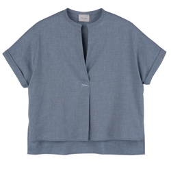 Shirt , Slate - Linen