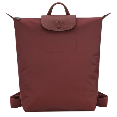 Le Pliage One M バックパック , バーガンディ - リサイクルキャンバス